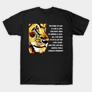 Charles Spurgeon Quote The Word of God T-Shirt